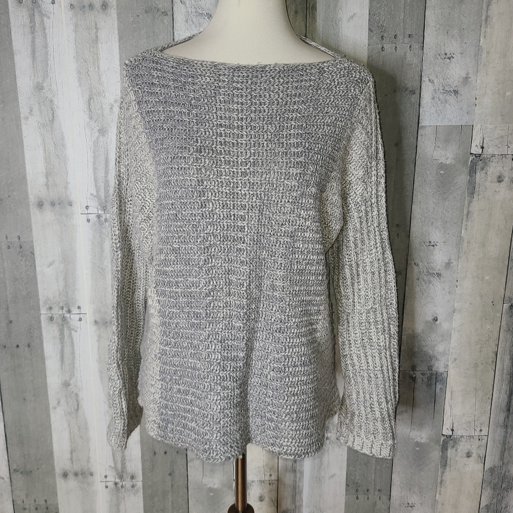 ATM Medium Cashmere Blend Boatneck  Knit Sweater